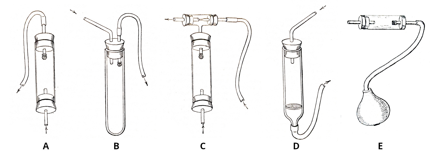 Různé konstrukce exhaustorů Různé konstrukce exhaustorů