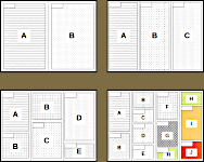 Příklady vnitřního usporádání sbírkové krabice Příklady vnitřního usporádání sbírkové krabice